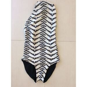 Khongboon Swimwear Swimsuit One Piece One Shoulder Print